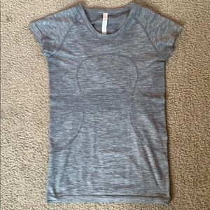 Lululemon Grey Swiftly Tech Short Sleeve